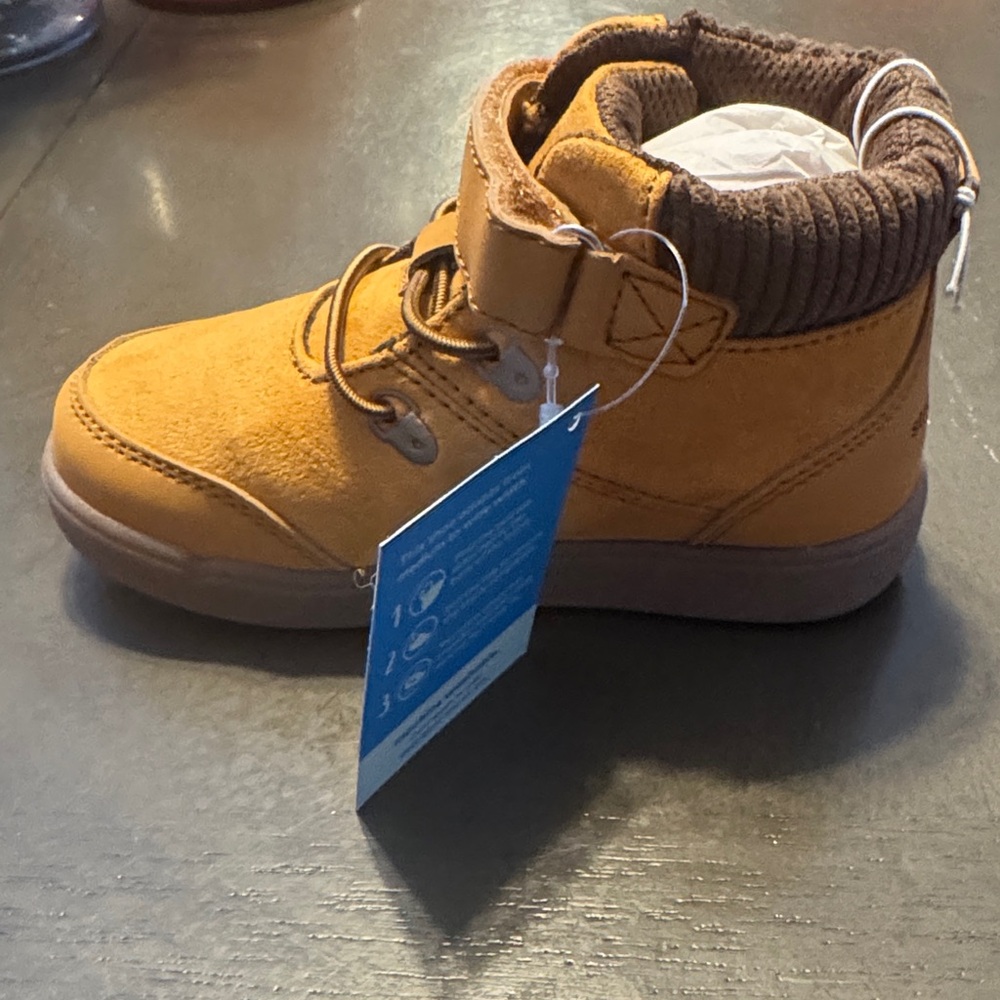 Stride Rite Tan Kids Boots